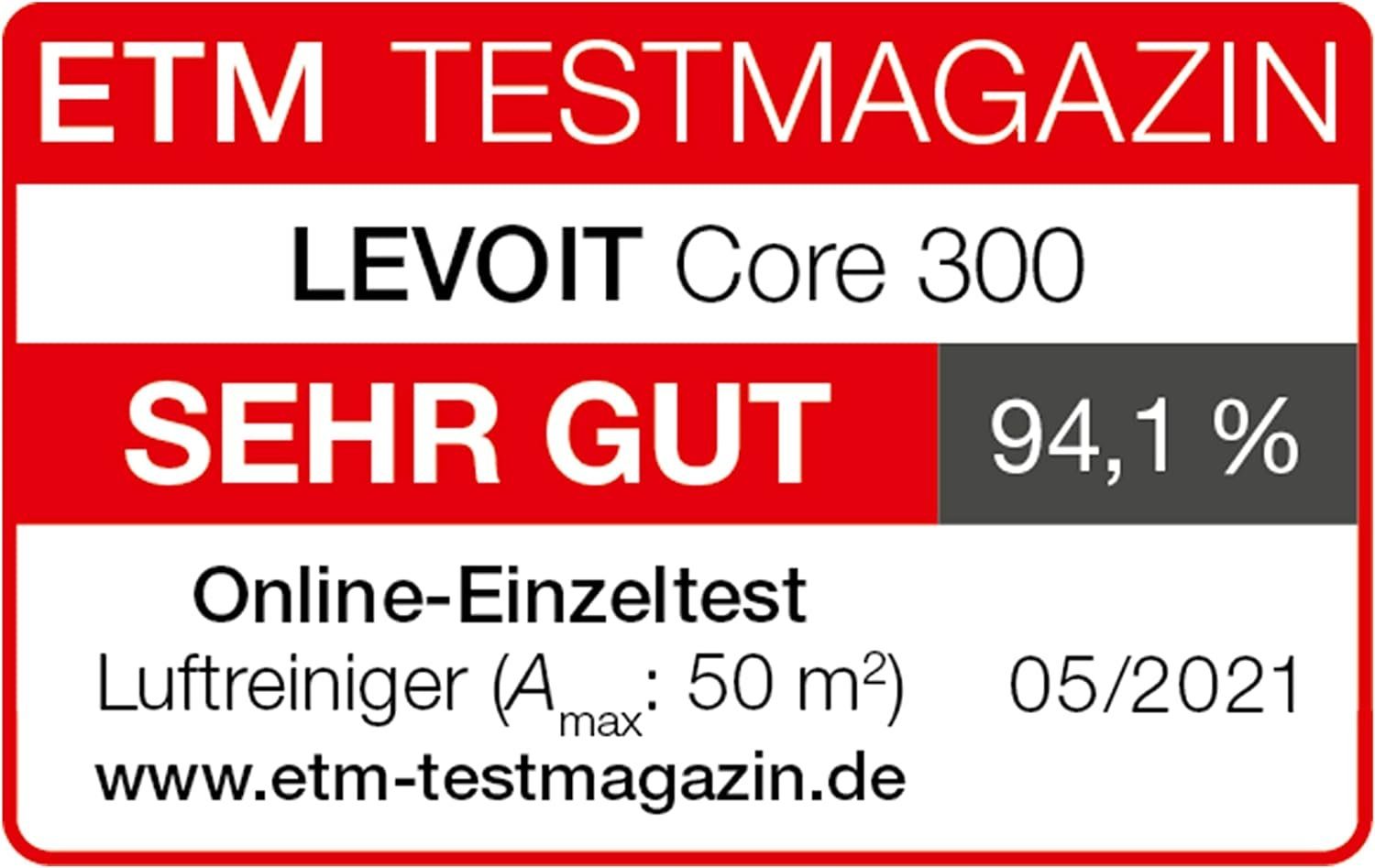 Levoit Luftreiniger, für 40 m² Räume, H13 HEPA Luftfilter für Allergiker, Air Purifier gegen von Schimmel