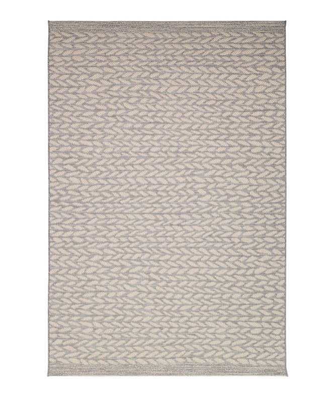 Tapis deco tressé LEAVES