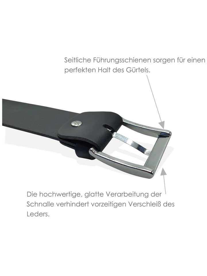 FRONHOFER Herrengürtel mit Schraube in Weiß günstig kaufen