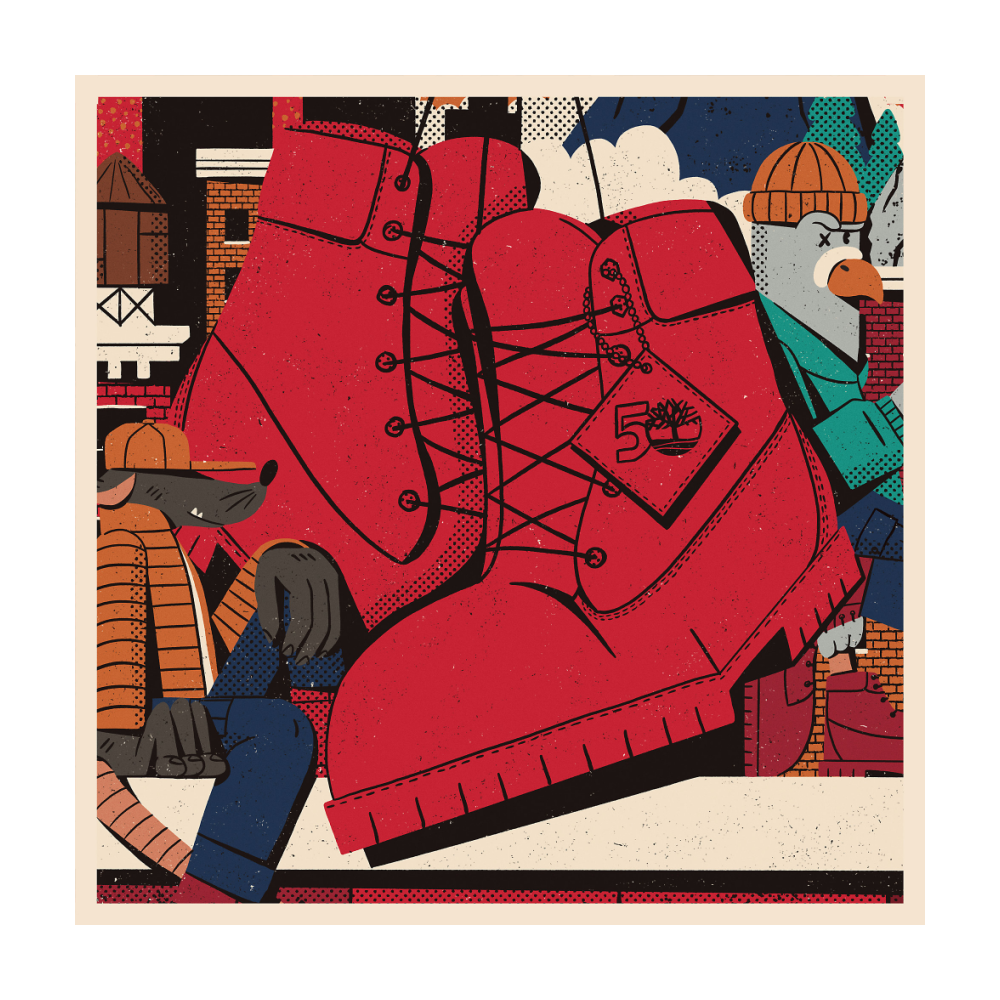 Timberland 6 inch Premium boot TB0A5VEWDV81 / rot