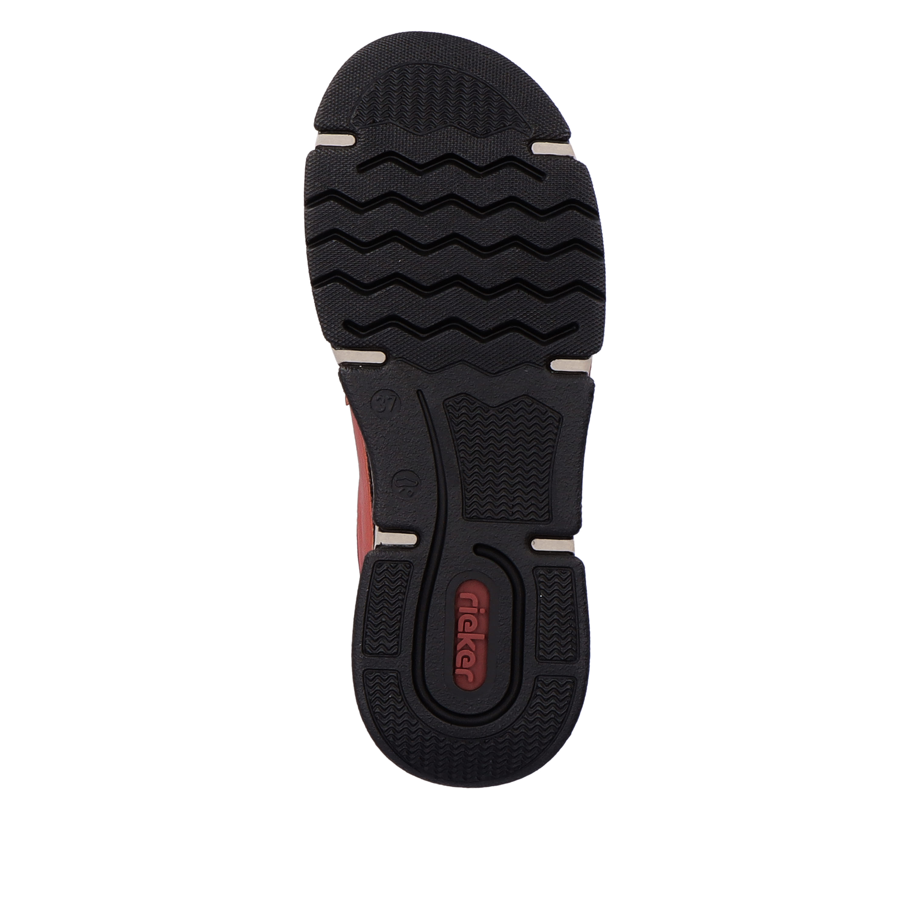 Rieker Damen Slipper erdbeerrot