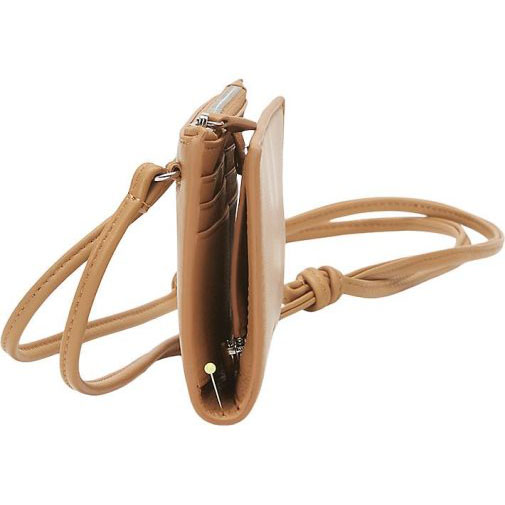 Marc O'Polo Flache Crossbody Bag aus glattem, soften Lammleder