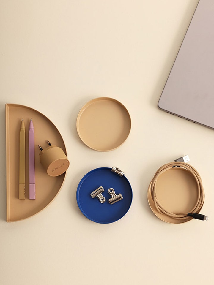 Design Letters 4er-Set: Dekoschalen in Beige/ Blau günstig kaufen onesize