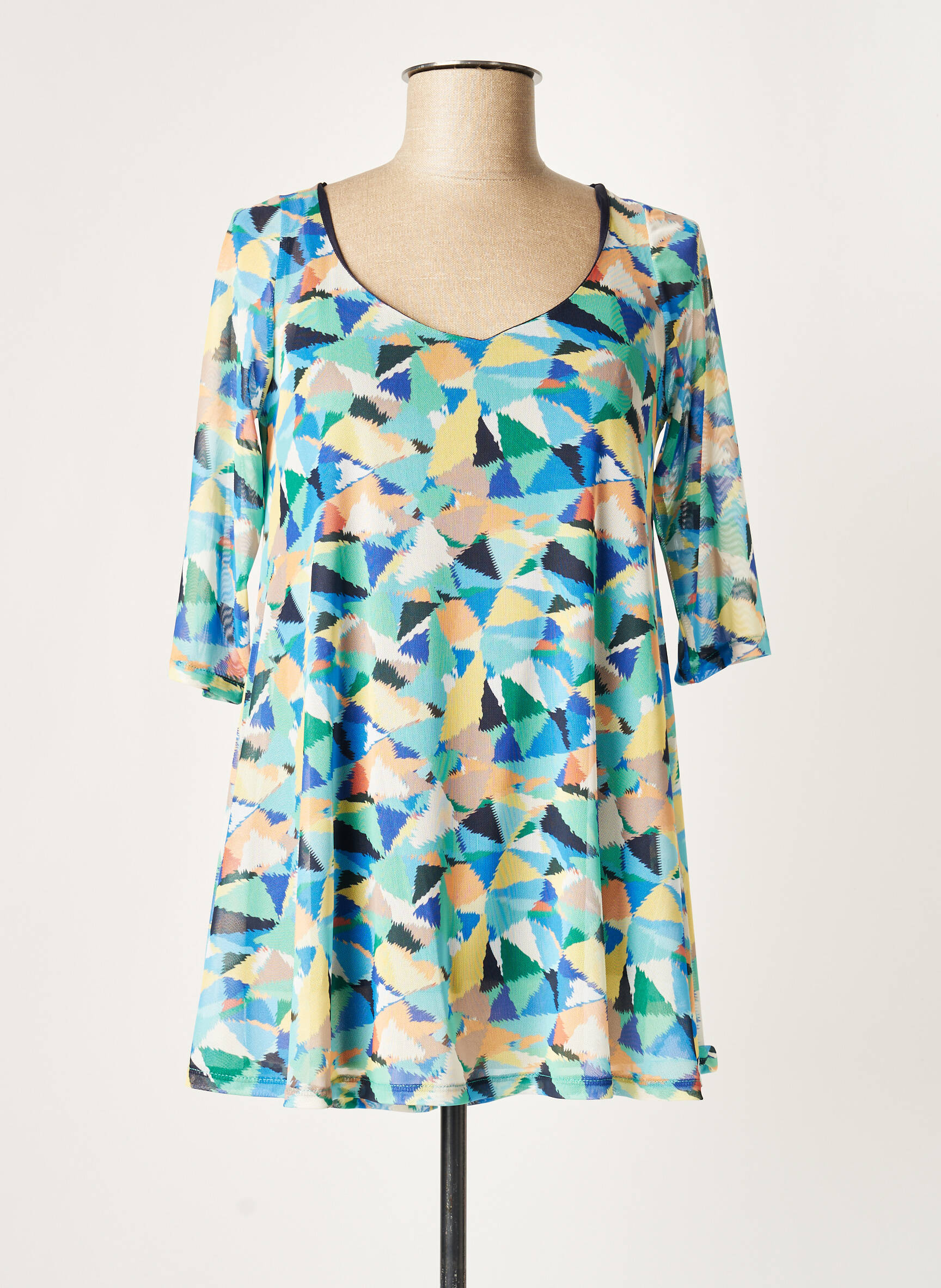 An Ii Vito Tuniquemanchelongue Femme couleur vert