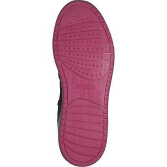 Geox J Washiba Girl Sneaker High in schwarz