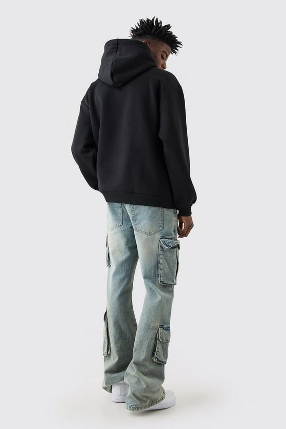 Oversize Hoodie mit Brooklyn-Print
