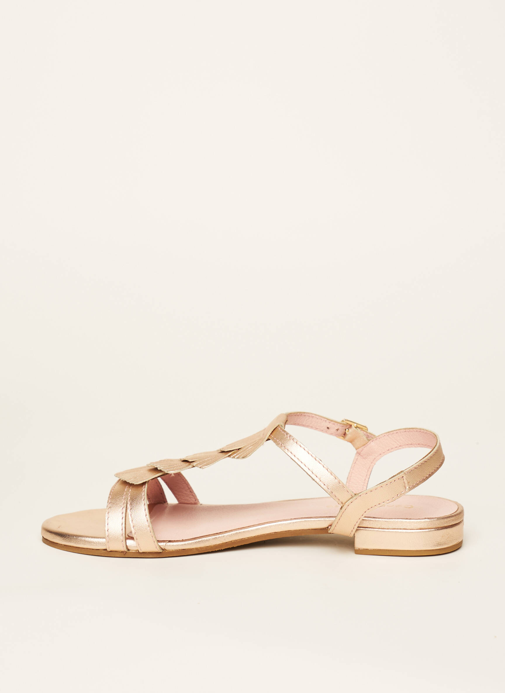 Georgia Rose Sandales Nu Pieds Femme couleur jaune