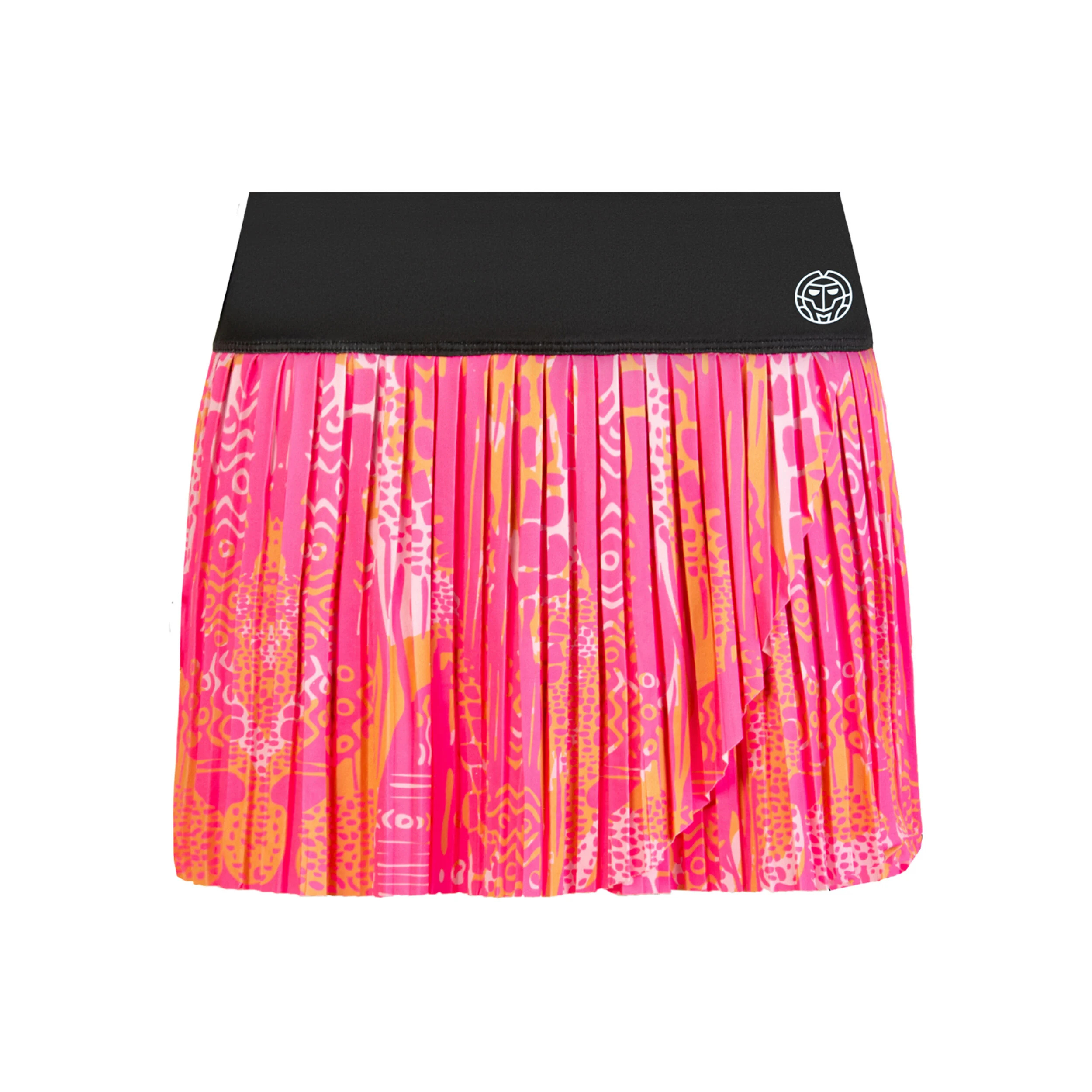 Lowey Tech Plissee Rock Damen - Grau, Pink