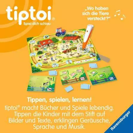 tiptoi® Rätselspaß auf dem Bauernhof - Lernspiel ab 3 Jahren