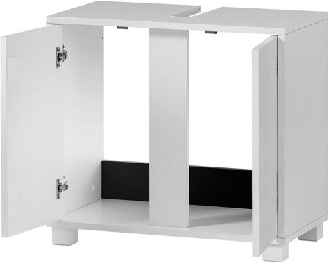 INOSIGN Badmöbel-Set Dex, (3-St), bestehend aus Waschbeckenunterschrank, Hochschrank, Spiegelschrank
