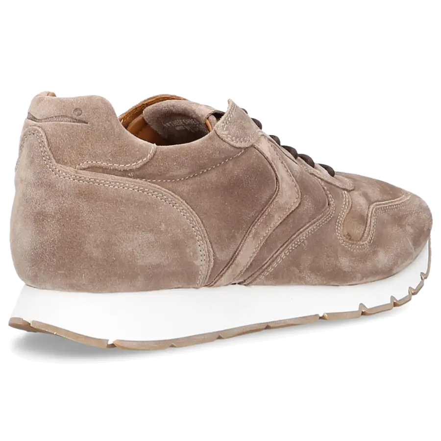 VOILE BLANCHE - Sneaker low LIAM Veloursleder - beige