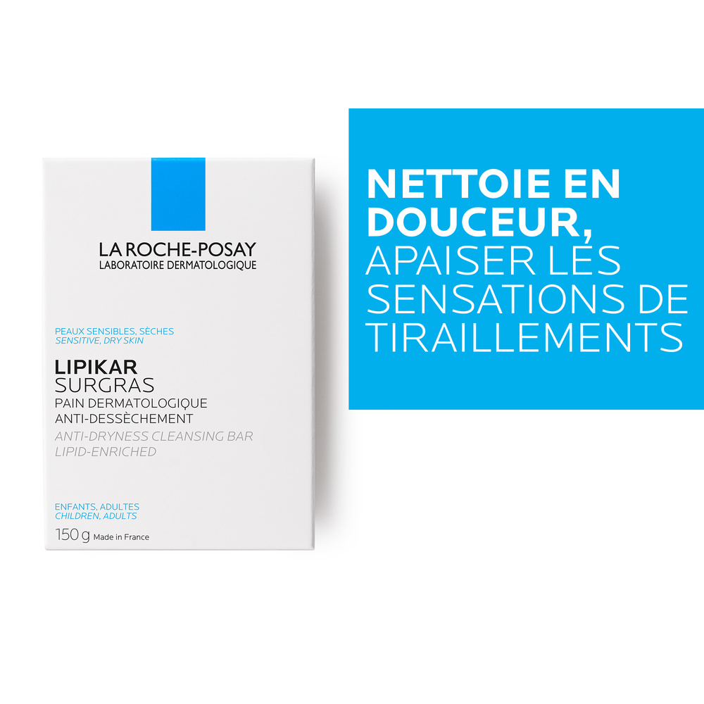 La Roche-Posay Lipikar Surgras Pain Savon