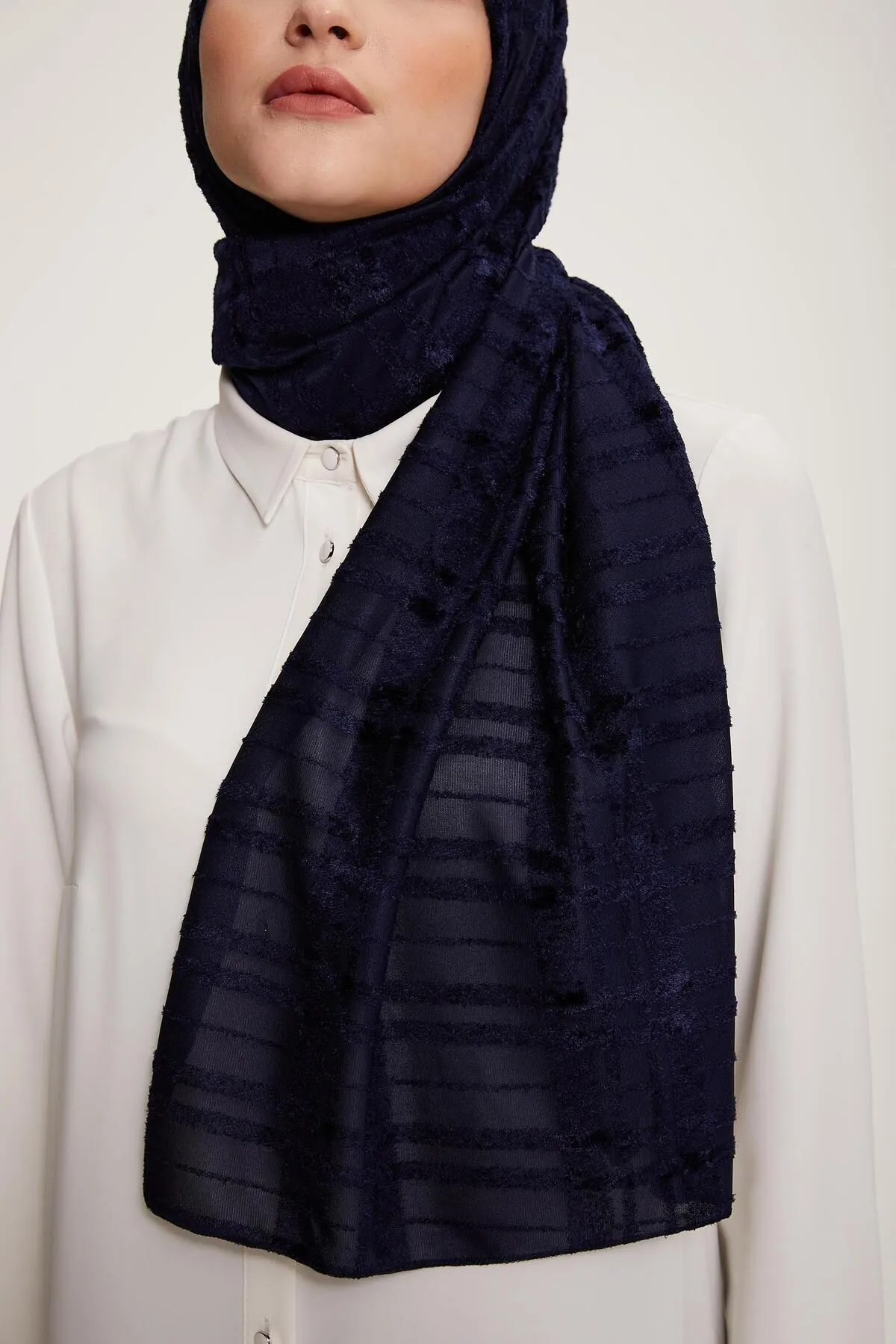 Armine  Trend Strickschal 3 – Ats3or-02 – Mitternachtsblau