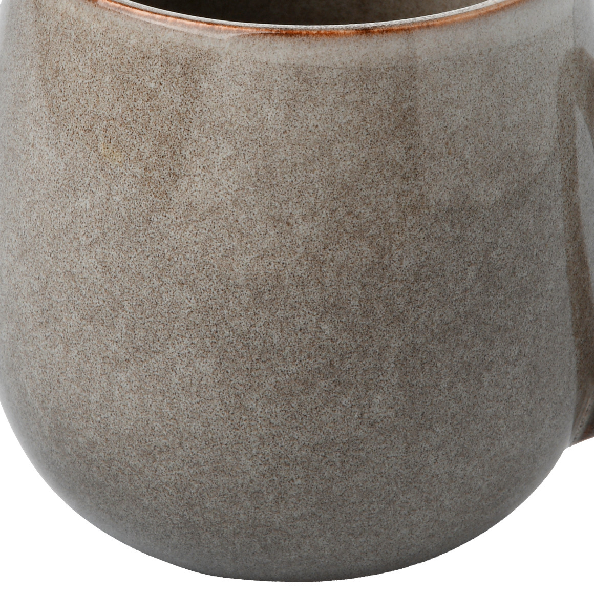 Tasse mit Effektglasur