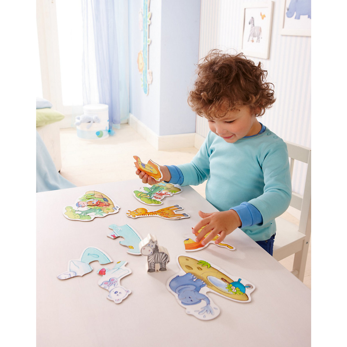 HABA 4276 6 erste Puzzles - Zoo