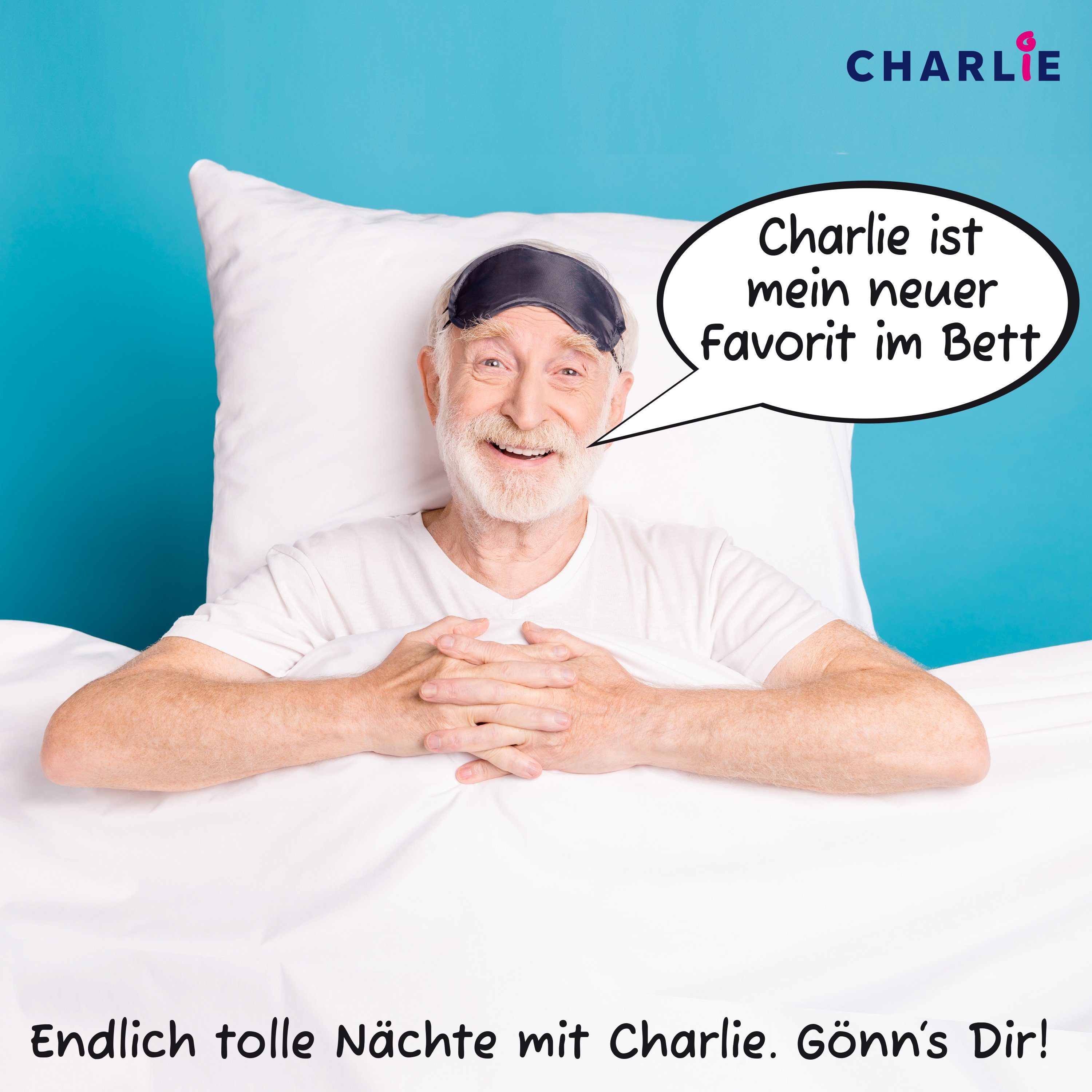 3-Kammer-Kopfkissen CHARLIE Dreikammerkissen in 40x80 oder 80x80 mit starker Stützkraft, Koru Style, Füllung: 100% silberweiße neue Entenfedern + 100% Polyester-Faserbällchen, Made in Germany, allergikerfreundlich, 