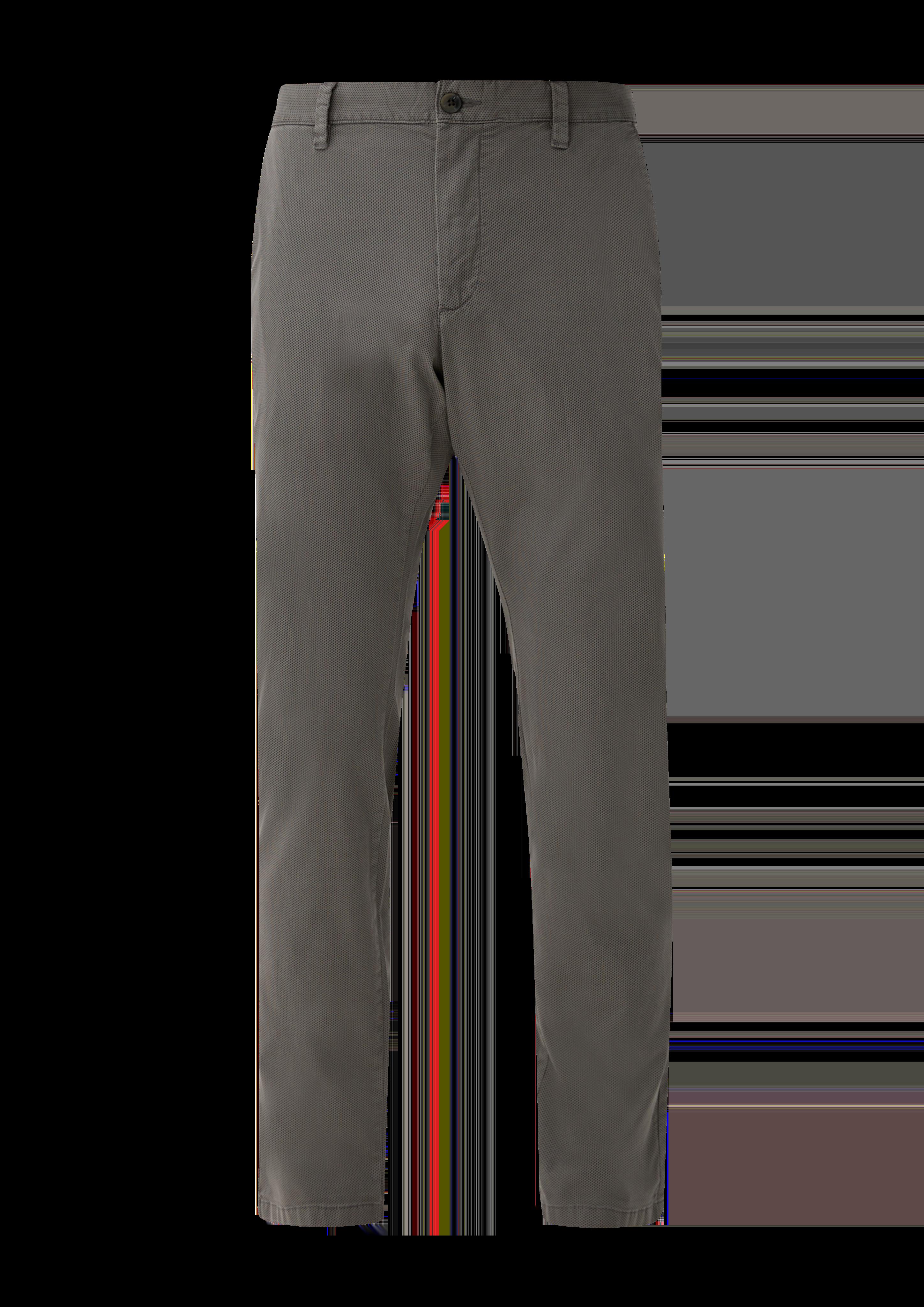 Slim: Chino mit Allover-Muster  2126059-94A3