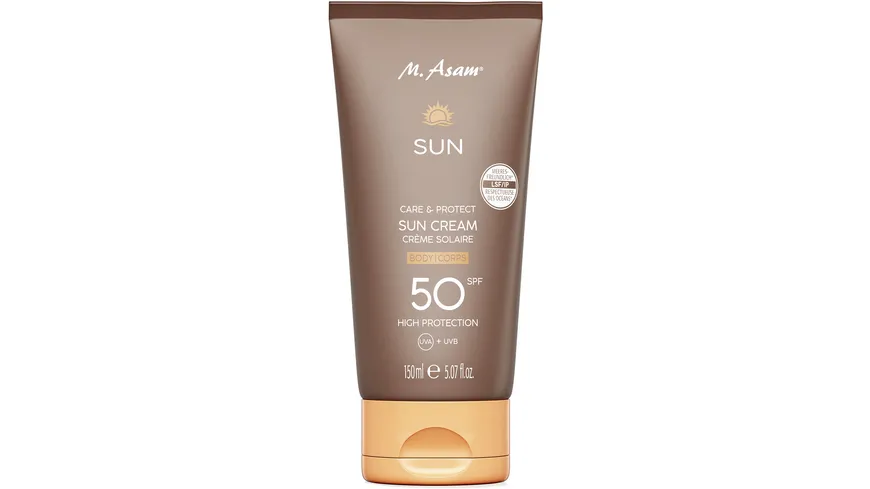 M. Asam® SUN Sonnencreme Care & Protect Körper LSF 50