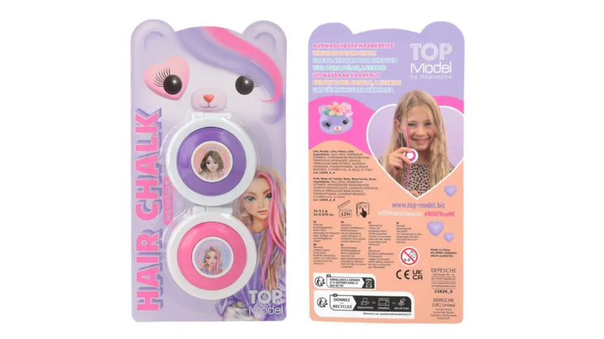 TOPModel Haarkreideset BEAUTY and ME sortiert