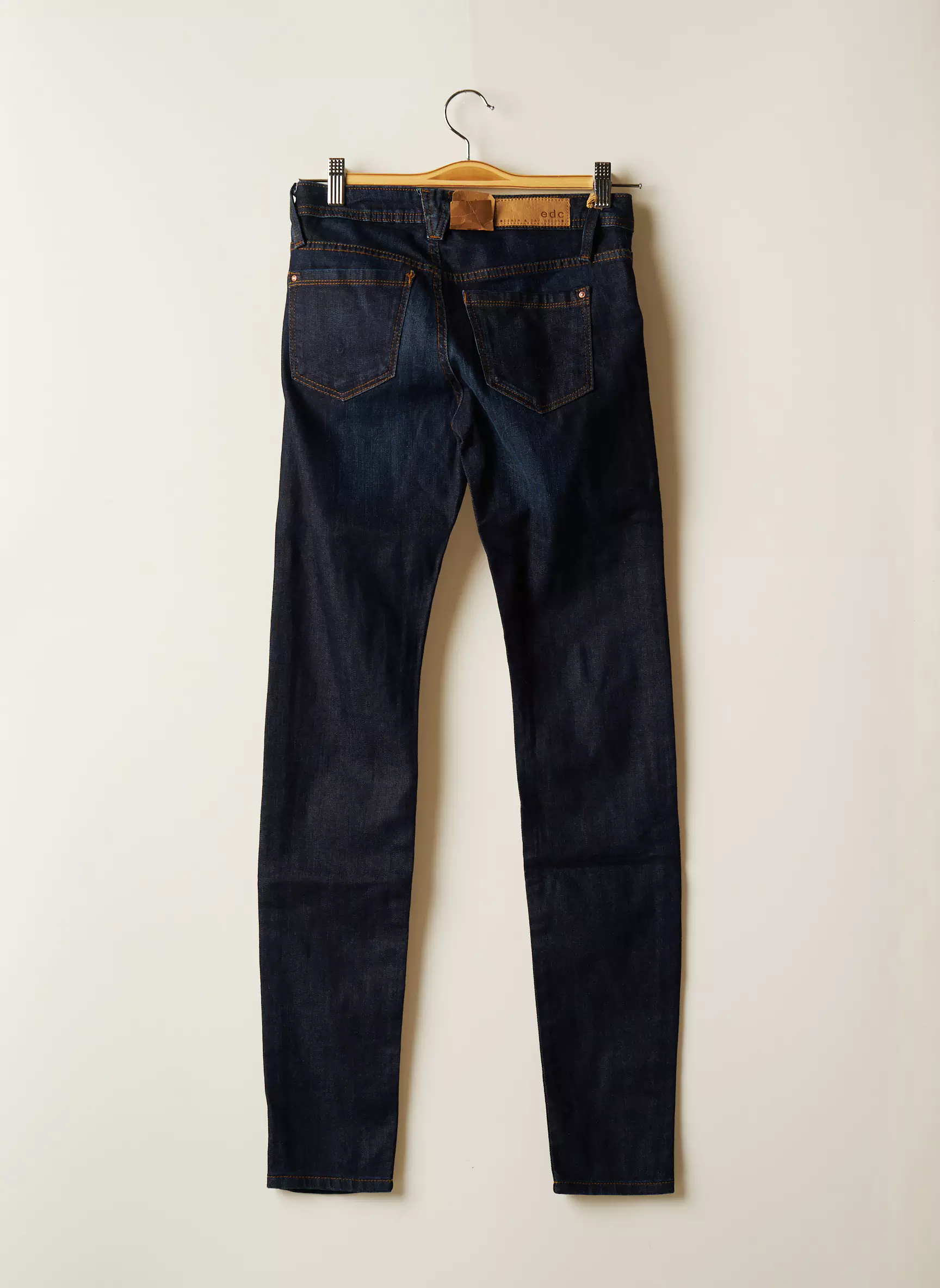 Edc Jeans Coupe Slim Femme couleur bleu