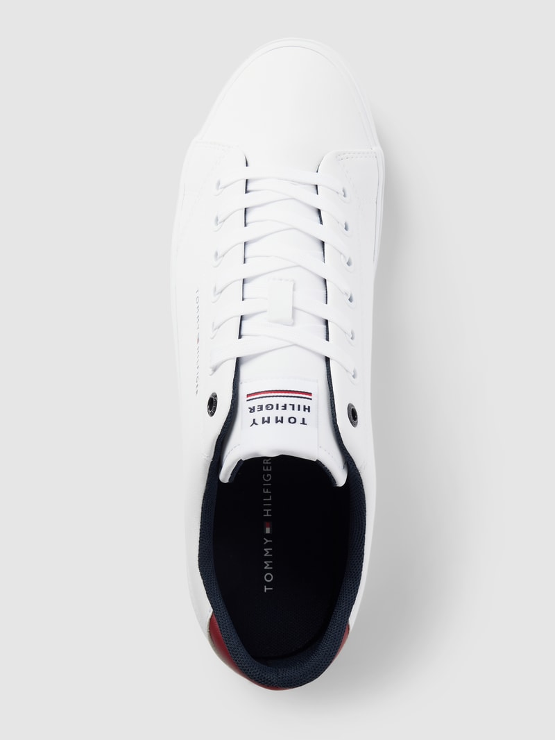 Sneaker mit Label-Details Modell 'HARLEM' in weiß