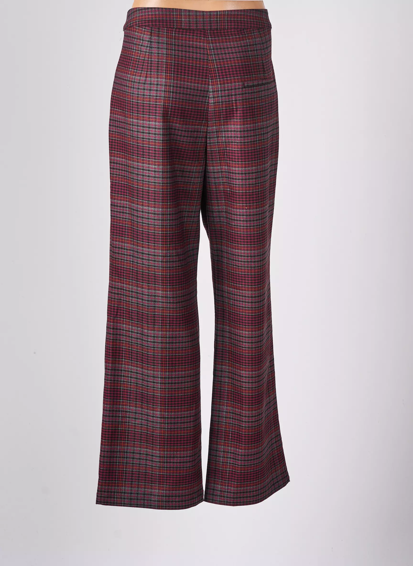 Cache Cache Pantalons Larges Femme couleur rouge