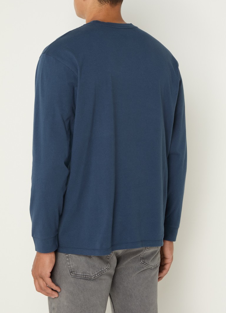 T-shirt a maniche lunghe Levi's con logo ricamato