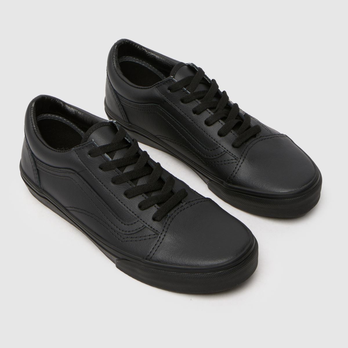 Vans svarta Old Skool ungdomsskor