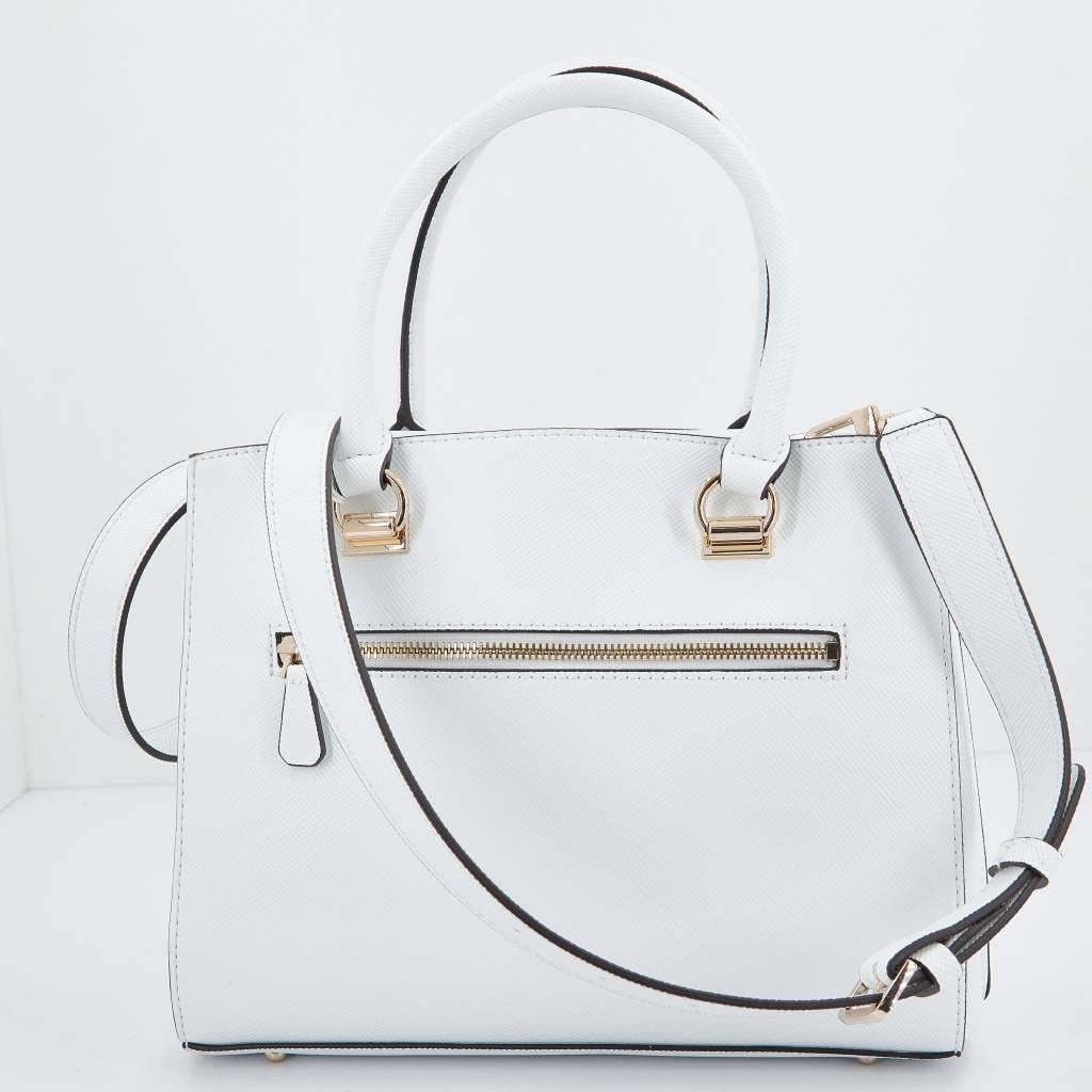 GUESS Handtaschen weiss NOELLE GIRLFRIEND SATCHEL