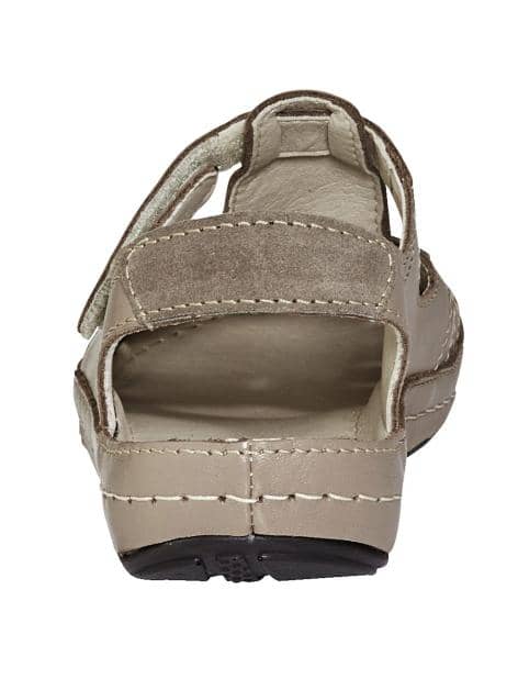 Klettslipper in zweifarbiger Optik