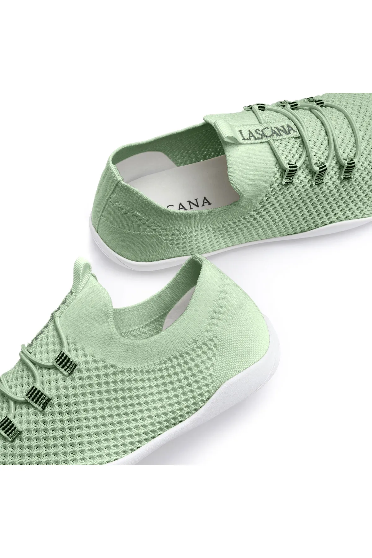 LASCANA  Sneaker - Grün - Flacher Absatz