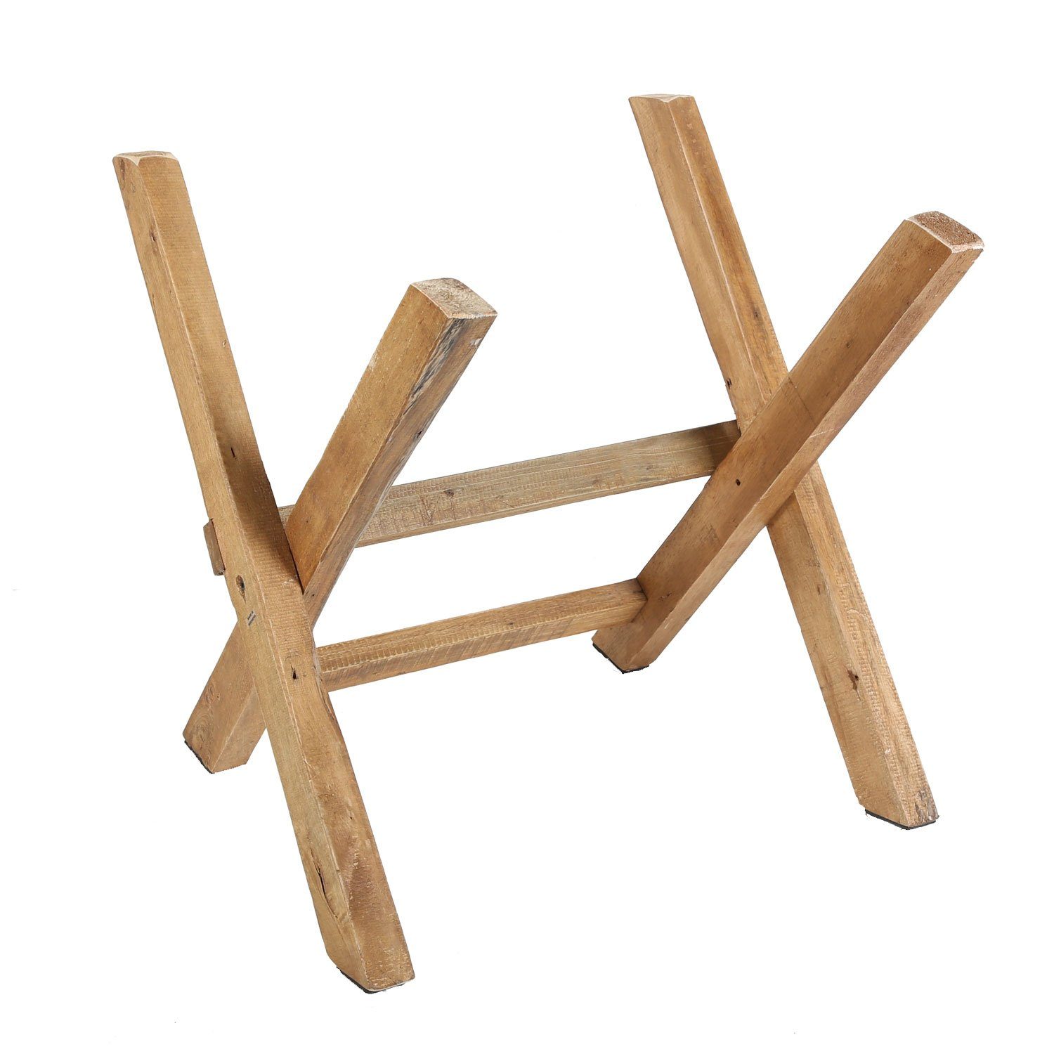 Casa Moro Klapptisch Beistelltisch Holz IMPERIA Gartentisch Serviertisch Campingtisch, recyceltes Teak Holz