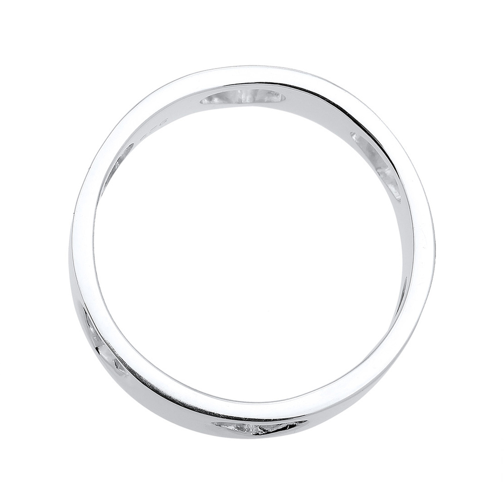 Elli Elli Bague Herz Liebe Cut Out Bandring 925 Silber Loreena Bague