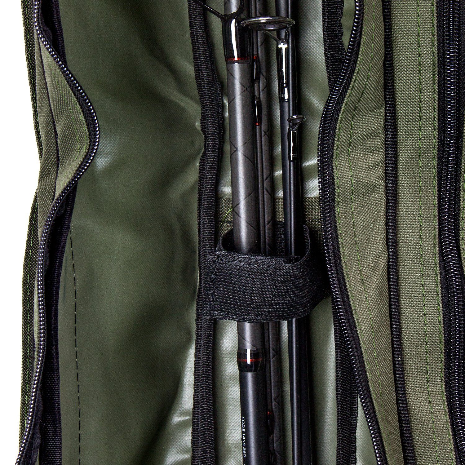 Arapaima Fishing Equipment Angelrutentasche rise (1-tlg), 2-Fach Rutentasche Angeltasche