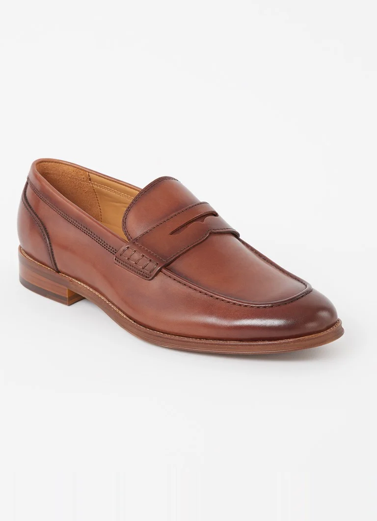 Dune London Sulli leather loafer