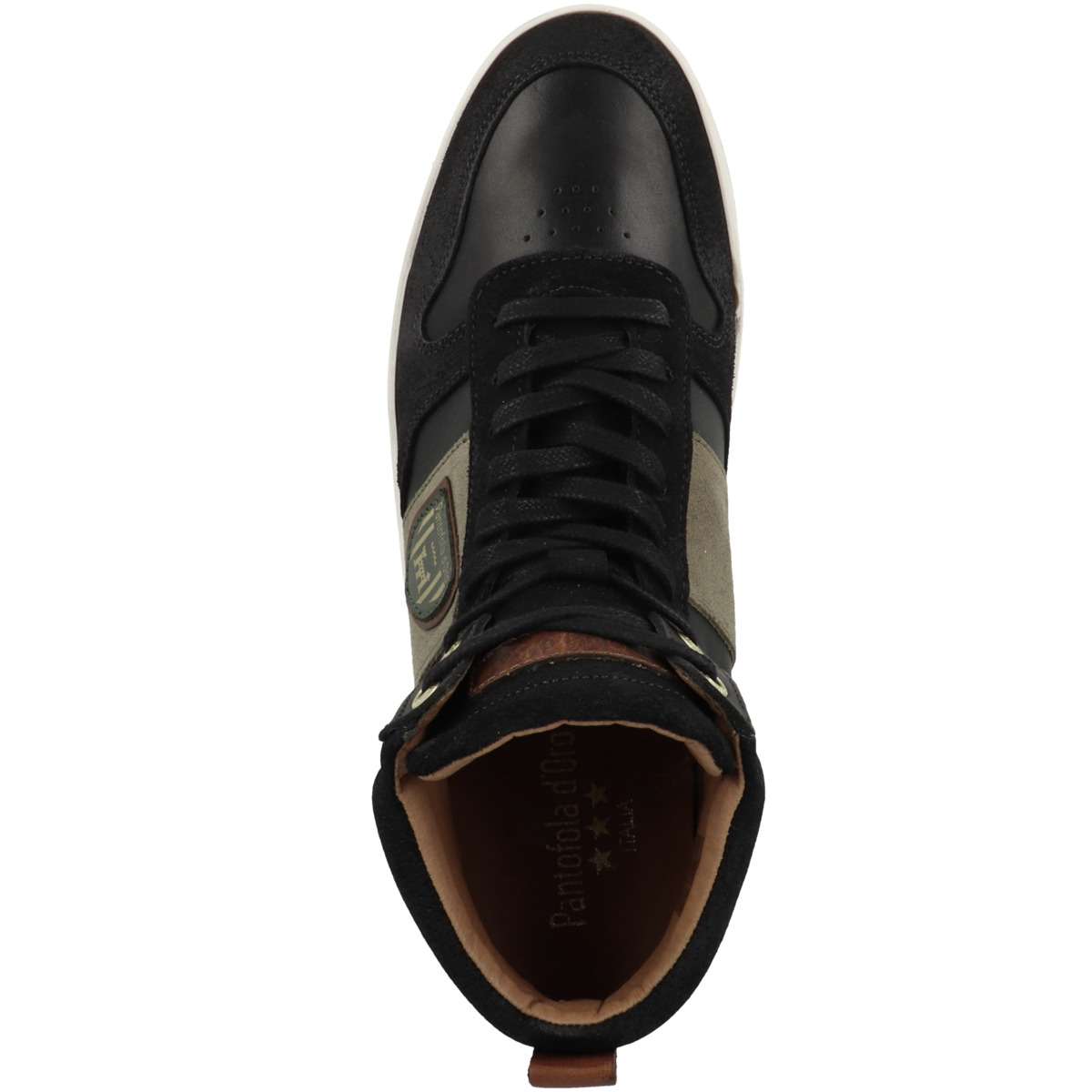 Pantofola d Oro Palermo Uomo Mid Sneaker mid schwarz