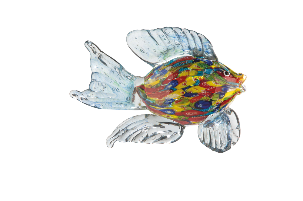 Figur bunter Seefisch