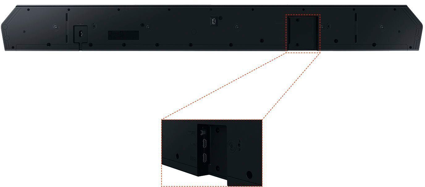 Samsung HW-Q810GC Soundbar (360 W, 5.1.2-Kanal Sound System, Kabelloses Dolby Atmos & DTS:X)