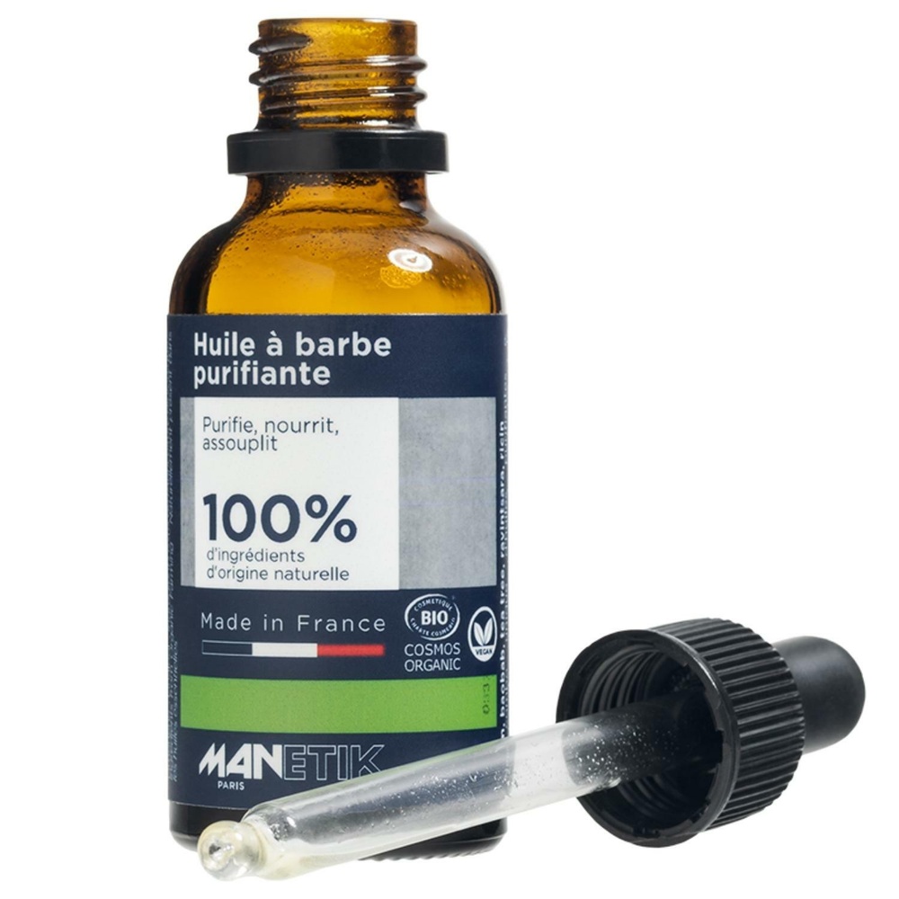 manetik HUILE À BARBE PURIFIANTE HUILE À BARBE PURIFIANTE