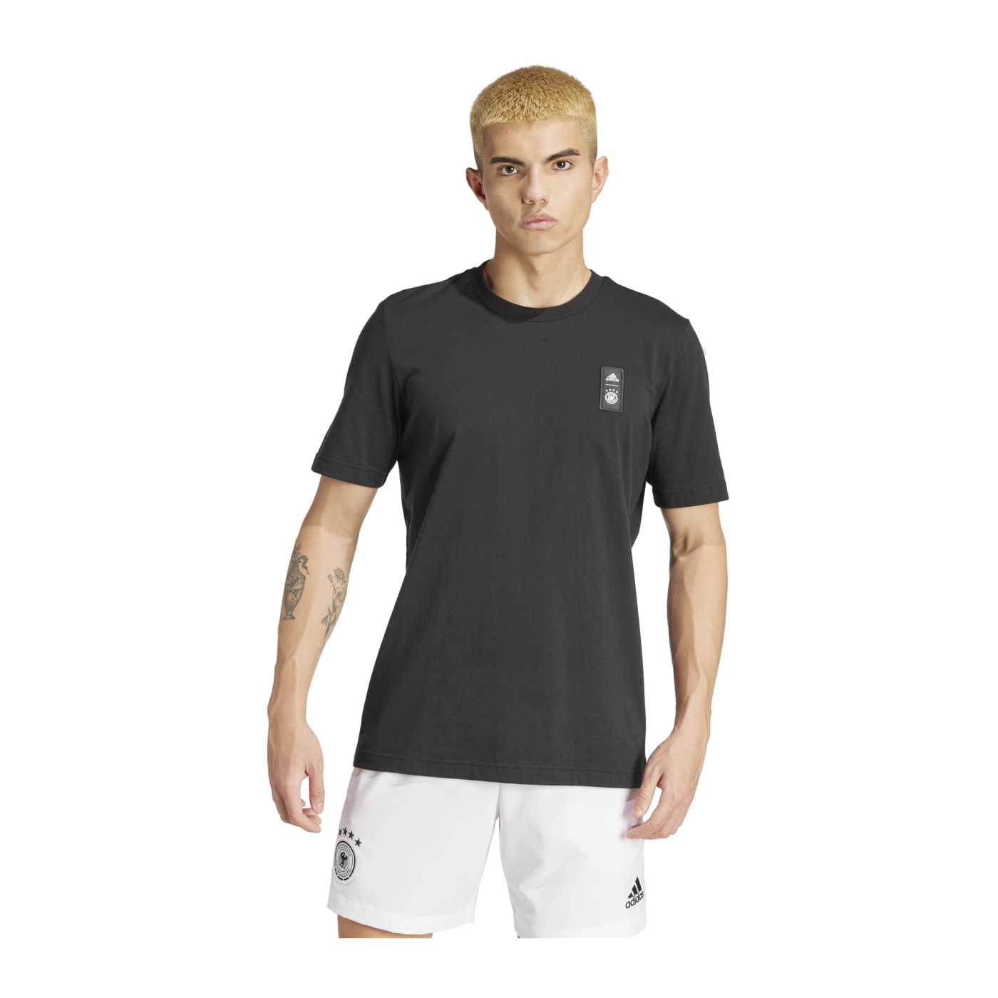 adidas DFB Deutschland DNA T-Shirt Schwarz