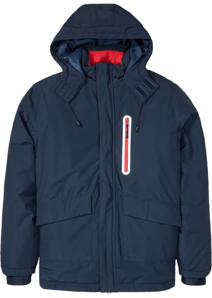 Funktions-Outdoorjacke mit Schneefang