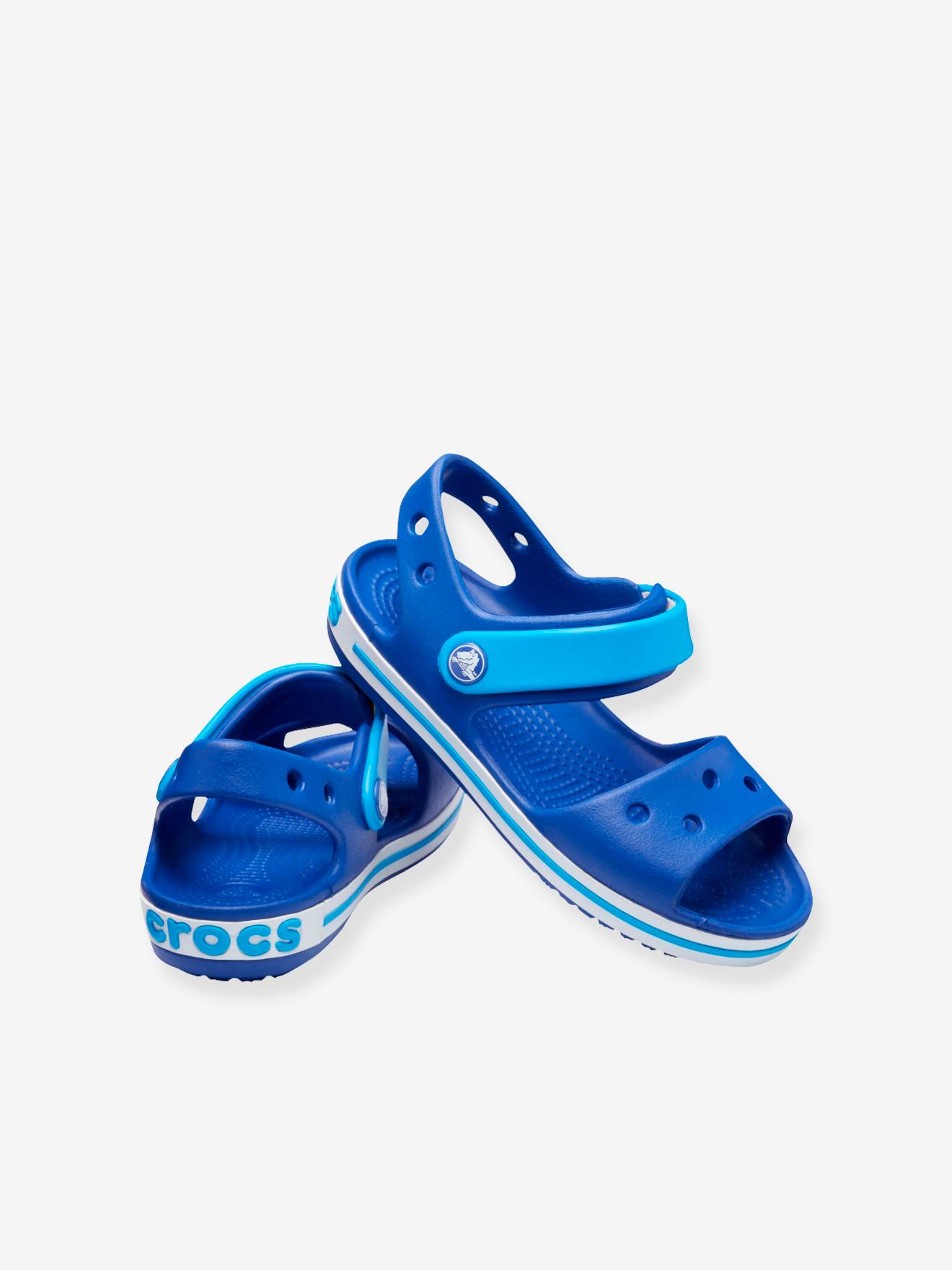 Crocs Kinder Sandalen CROCBAND SANDAL KIDS CROCS - marine/rot