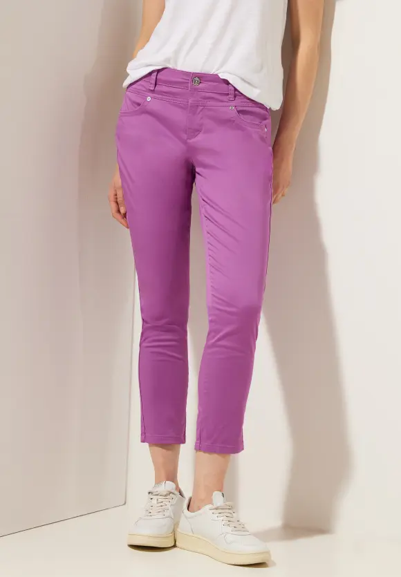 Street One Casual Fit Satinlook Hose