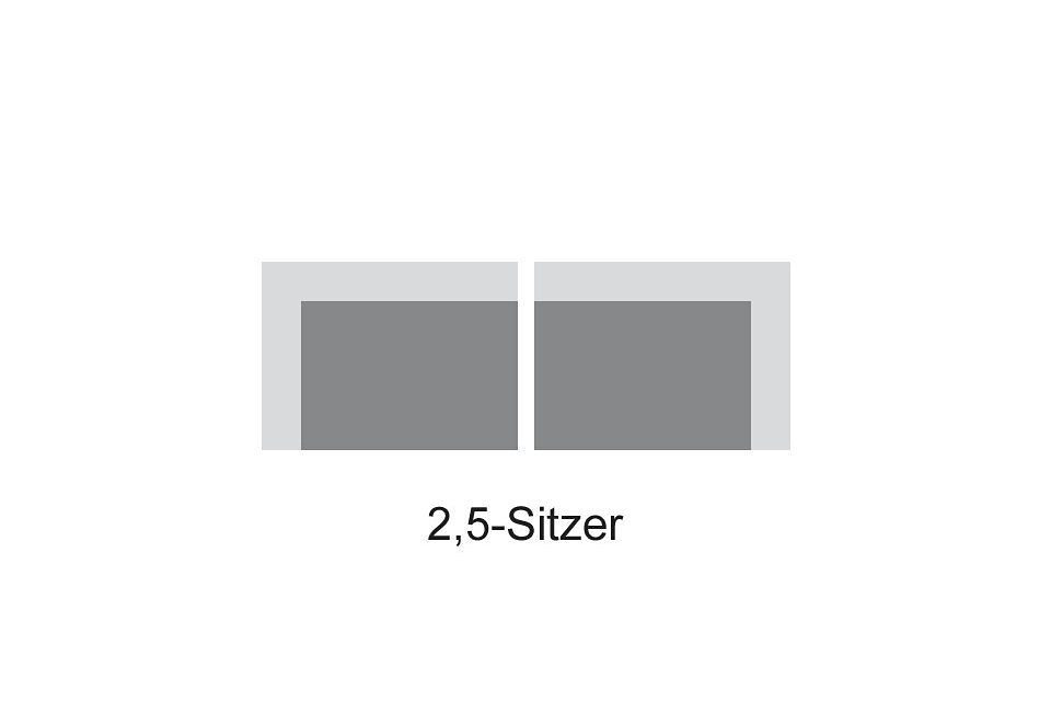 COTTA 2,5-Sitzer Leandra