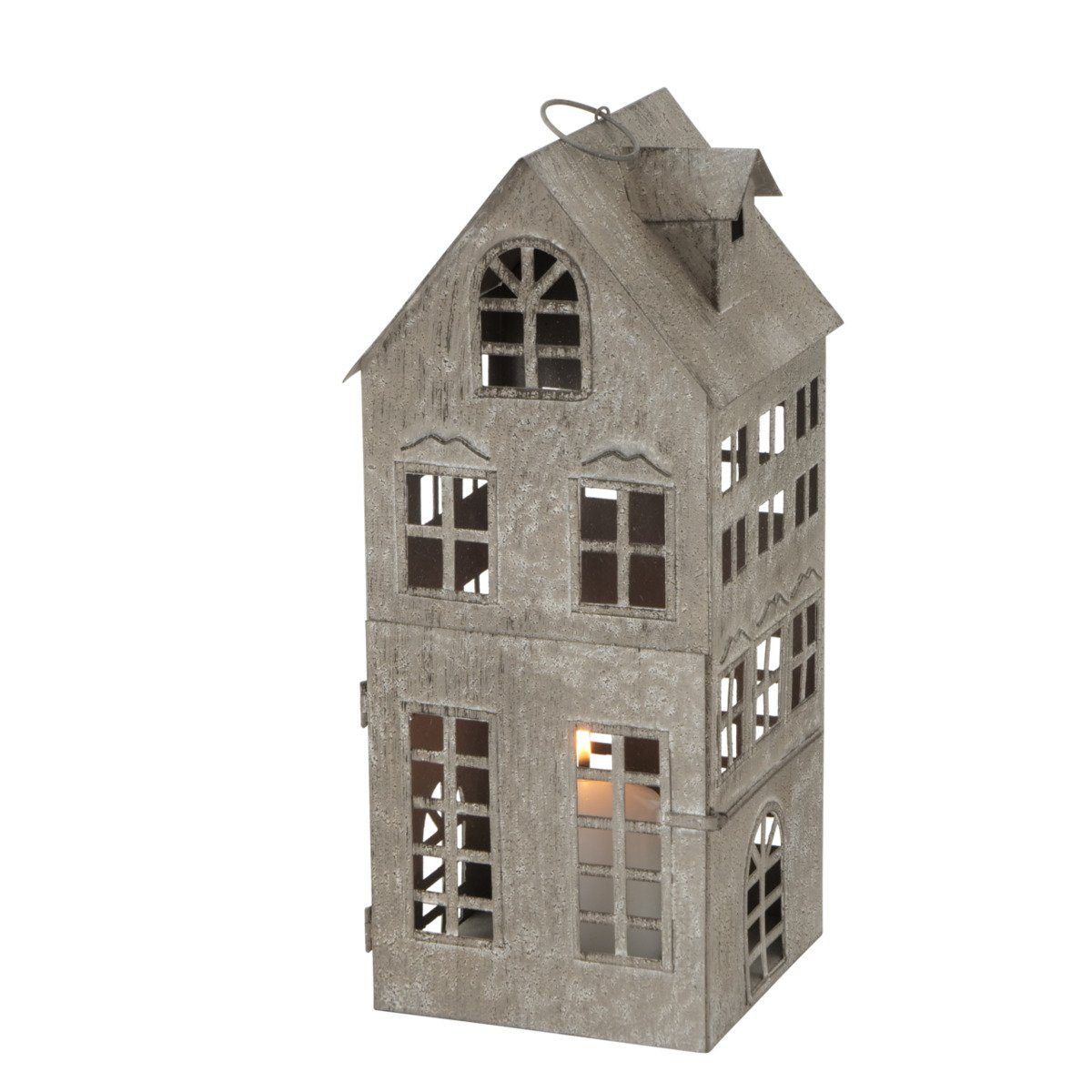 BOLTZE Windlicht Laternen Set Firenza 3-teilig stilvolles Design