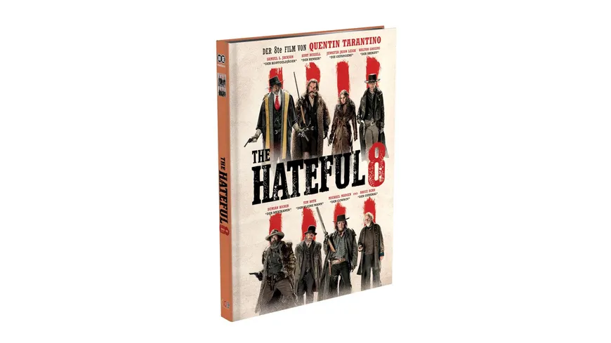 The Hateful 8 - 2-Disc Mediabook Cover A (Blu-ray + DVD) Limited 999 Edition