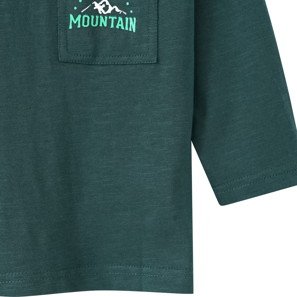Jungen Langarmshirt mit Brusttasche