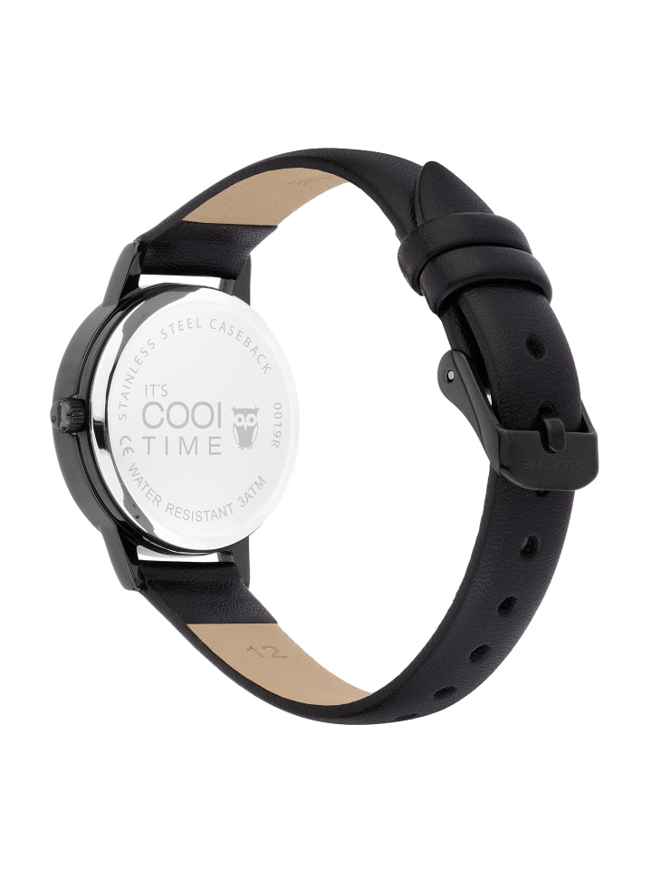 Cool Time Armbanduhr in schwarz günstig kaufen onesize