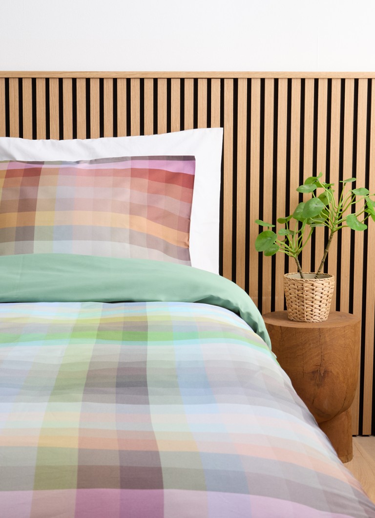 BeddingHouse Dutch Design Holiday Multi duvet cover made of organic cotton satin 220TC - includes pillowcase