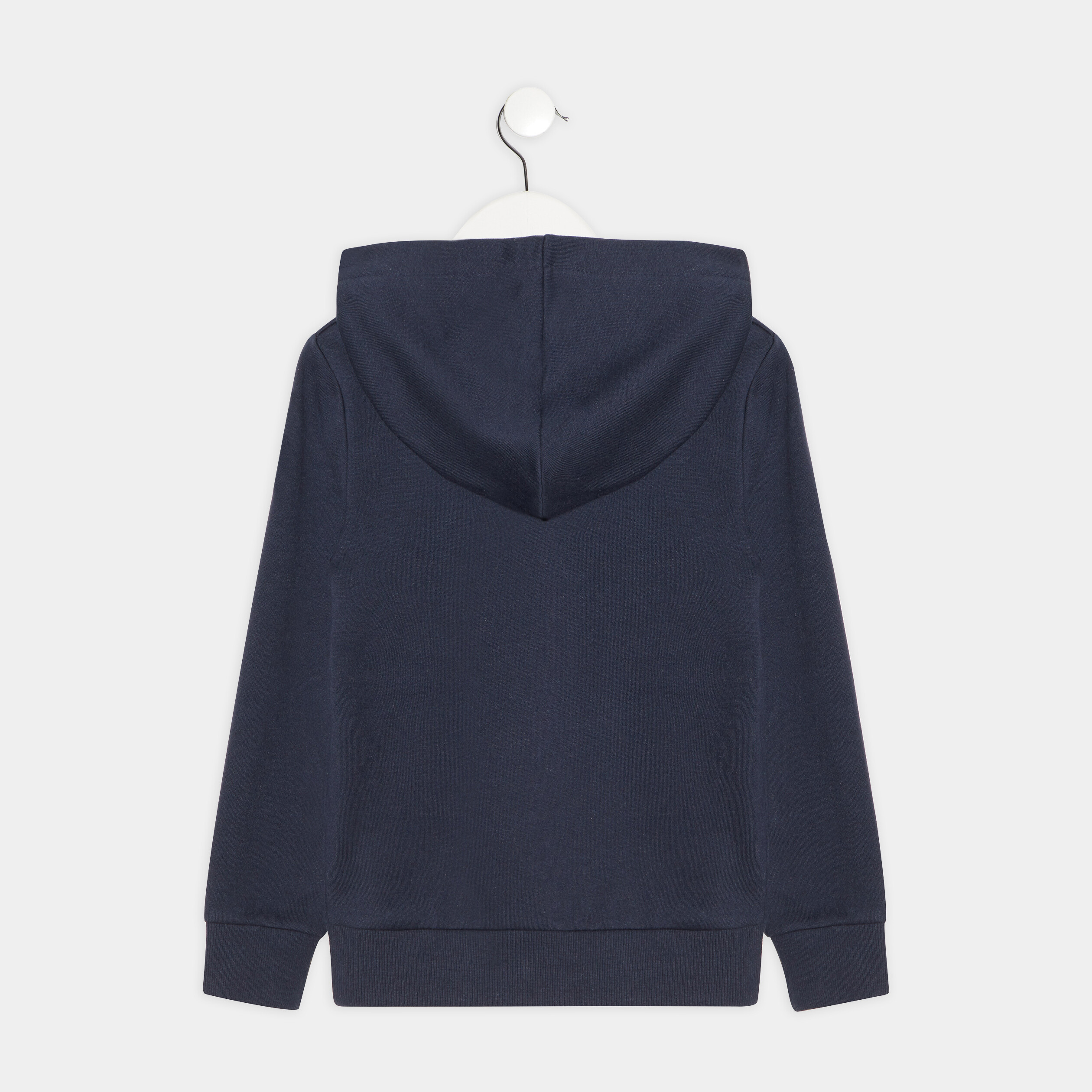 Sweat zippé à capuche Creeks bleu marine garçon | La Halle